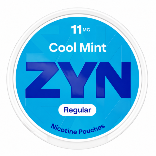 ZYN Cool Mint 11mg ZYN Cool Mint 11mg regular nicotine pouch can