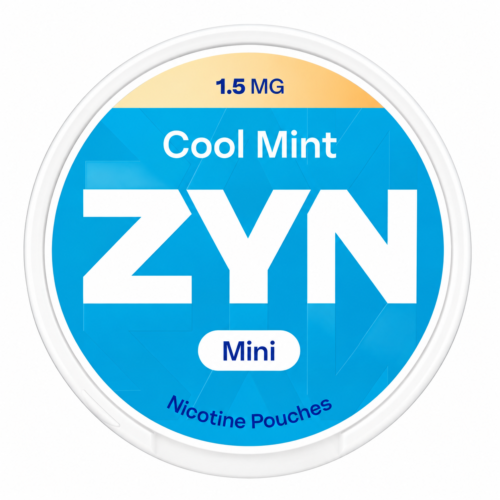ZYN Cool Mint 1.5mg ZYN Cool Mint 1.5mg Mini nicotine pouch can
