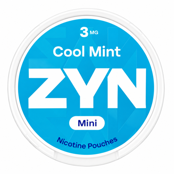 ZYN Cool Mint 3mg ZYN Cool Mint 3mg Mini nicotine pouch can