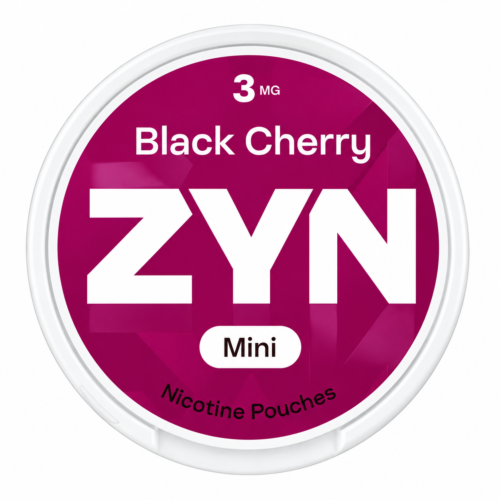 ZYN Black Cherry 3mg ZYN Black Cherry 3mg Mini nicotine pouch can