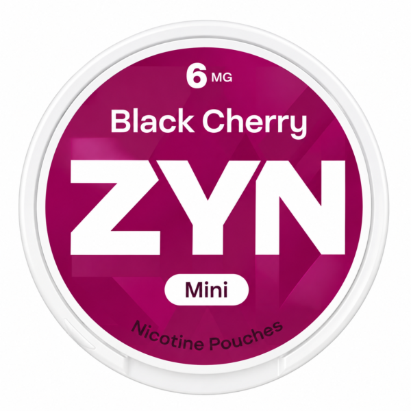 ZYN Black Cherry 6mg ZYN Black Cherry 6mg Mini nicotine pouch can