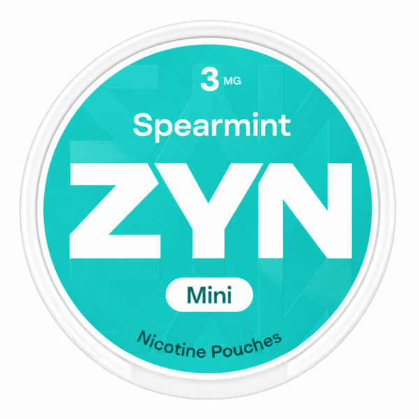 ZYN Spearmint 3mg ZYN Spearmint 3mg Mini nicotine pouch can