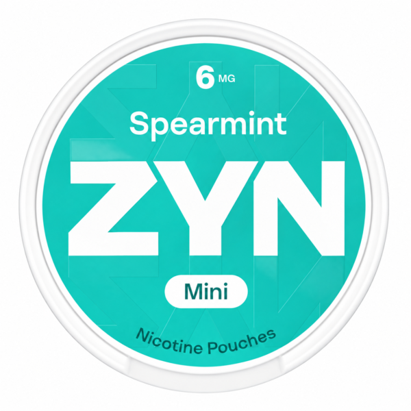 ZYN Spearmint 6mg ZYN Spearmint 6mg Mini nicotine pouch can