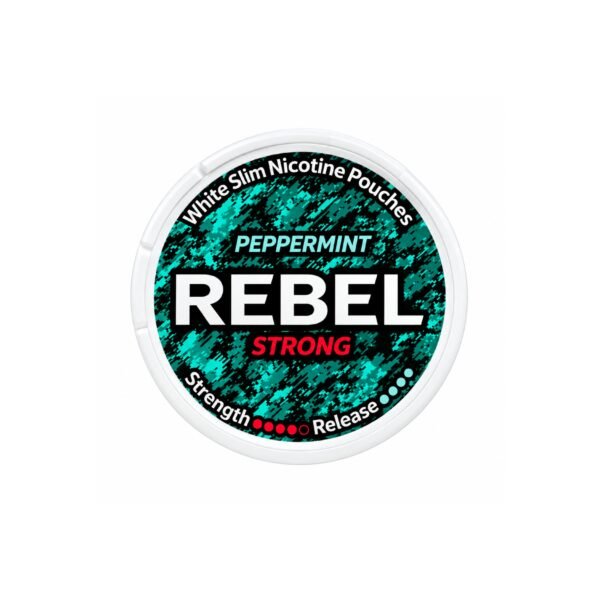 Rebel Peppermint 16 mg/g Slim Nicotine Pouches